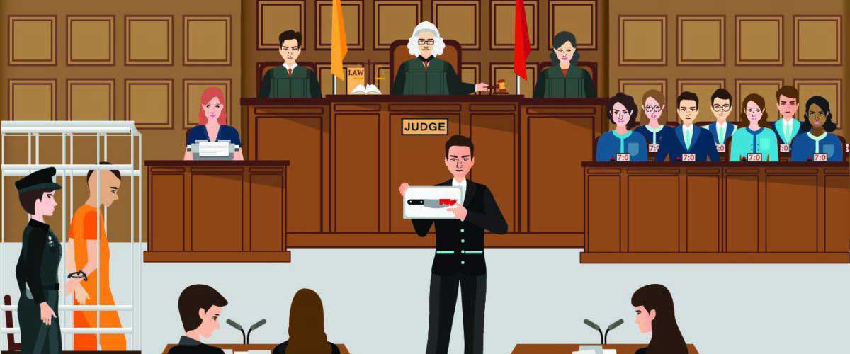 Присяжные в суде